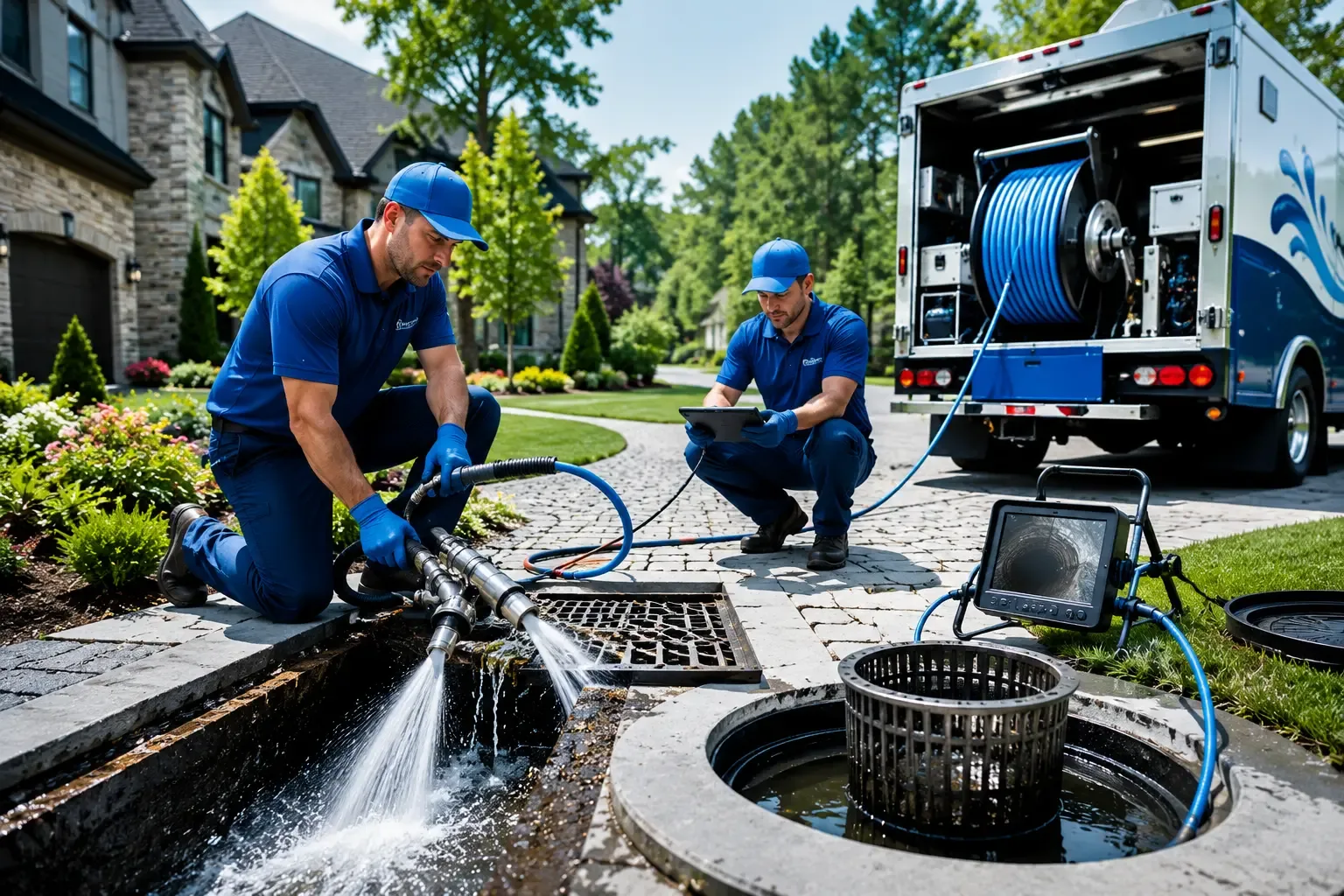 Local outdoor drain cleaning professionals in Litchfield, CT